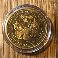 Anniston Army Depot Challenge Coin in Case