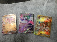 (3) High Grade Pokemon Cards