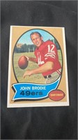 1970 Topps John Brodie Card 49ers