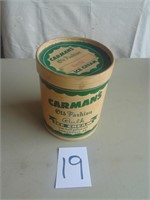 Carman's Ice Cream Container