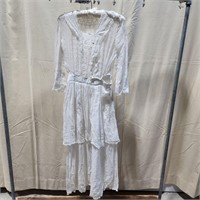 Antique white dress