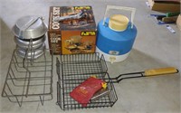 Various Vintage Camping Cookware Items