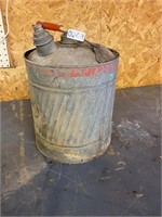 Vintage Red Handle Gas Can