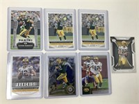 (7) Aaron Rodgers Cards