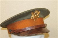 U.S. WW1 Army Military Visor Hat