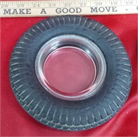 Sieberling Advertising Rubber Tire Tip Tray