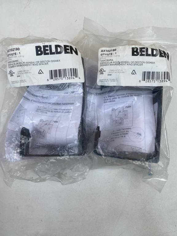 Lot of 2 BELDEN AX102190 2014 42