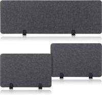 3 Pcs Acoustic Divider 47.3x16  24x16  Gray