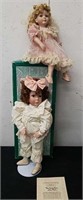 Vintage 15-in Knowles doll "the little girl with