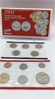 2004 U.S Mint Uncirculated Coin Set Denver