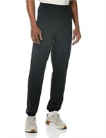 Hanes Men's EcoSmart Non-Pocket Sweatpant, Black,