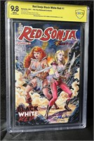 Red Sonja McDonald Excl Signed Scott Hanna +