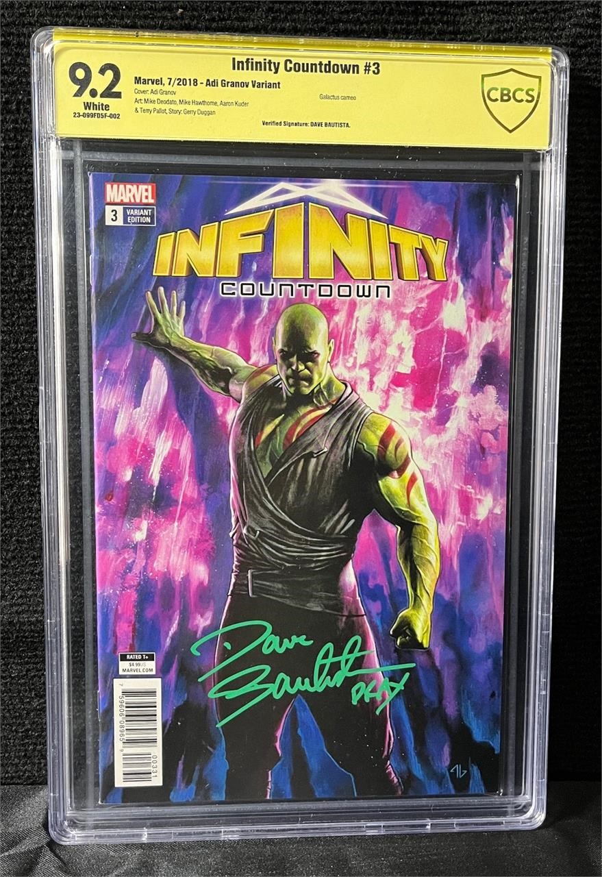 Infinity Countdown 3 Signed David Bautista