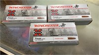 NEW in box (3 boxes) 7mm WSM 140 Grain 60 Rounds