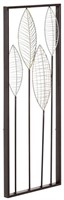Scott Living Luxe Metal Feather Wall Décor 32 inch