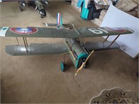 RC WWI bi plane 79" wing span model airplane