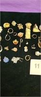 Collection of Craft/Mismatched Designer Earrings
