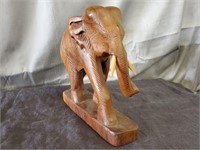 Hand Carved Teak Elephant
