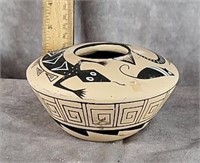 POTTERY BOWL SIGNED