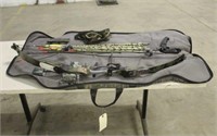 PSC Laser Mach 1.50 Bow, 30" Draw, 60# w/Quiver &