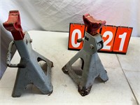 Pair of 2 Ton Jack Stands