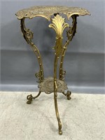 Cast Brass Plant Stand