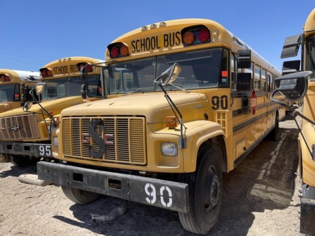1995 GMC Blue Bird School Bus (GAS)