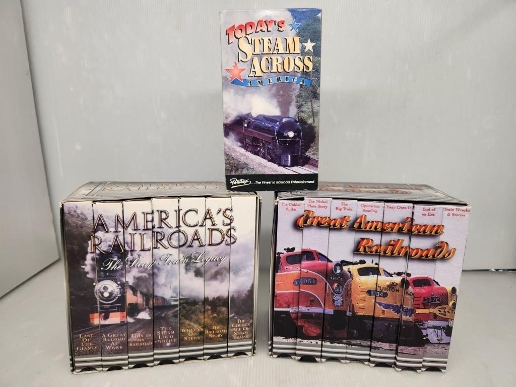 Train/Railroad VHS Tapes