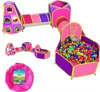 Playz 5pc Kids Princess Play Tent & Ball Pit
