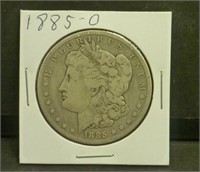 1885 - O Morgan Silver Dollar