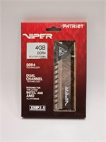 NEW OLD STOCK PATRIOT VIPER ELITE 4GB DIMM DDR4