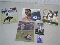 Football & Baseball Players autographed Pictures