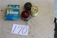 2 FLY FISHING REELS, SOUTH BEND AND MISC