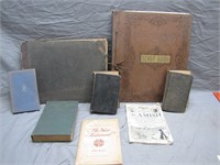 Lot Of Assorted Antique Hard Cover Books