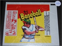 1973 Topps Baseball Wax Wrapper Variation 4