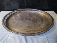 Silver Plated Serving Tray