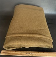 MILITARY SURPLUS-BLANKET/APPROX. 6’x7’/NO HOLES