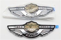 Harley-Davidson Tank Emblems 100th Anniversary