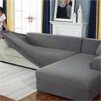 2-Pk Sectional Sofa Sectional Couch Covers, L and