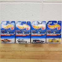 4 Hot-Wheels Die-Cast Cars "Sugar Rush" Series