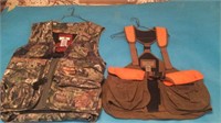 LL Bean & Mossy Oak Bird Hunting Vests & Seat