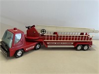 Vintage Nylint Aerial Hook -N-Ladder Fire Truck