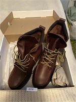 New leather 10.5 men’s Eva Tech boots