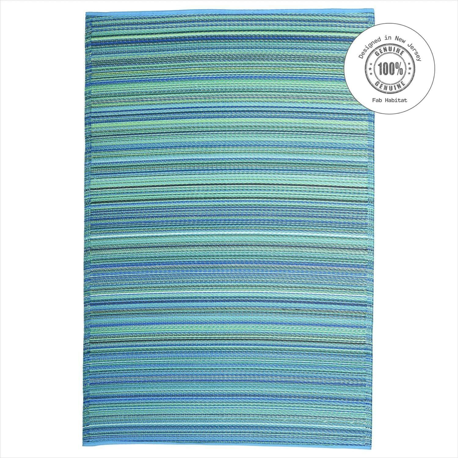 Outdoor Rug - Waterproof, Fade Resistant 5x8 ft