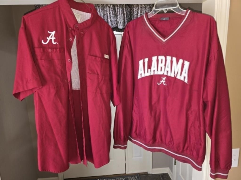 Columbia Alabama Button up & Alabama Pullover