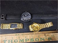 Wristwatches Elgin Diamond, Seiko and other