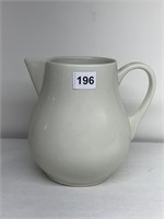 HALLS WHITE STONEWARE PITCHER