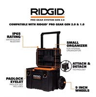 RIDGID 2.0 rolling tool box