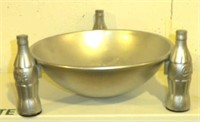 SLUMINUM SERVING BOWL FROM 1930'S