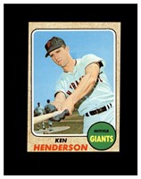1968 Topps #309 Ken Henderson EX to EX-MT+